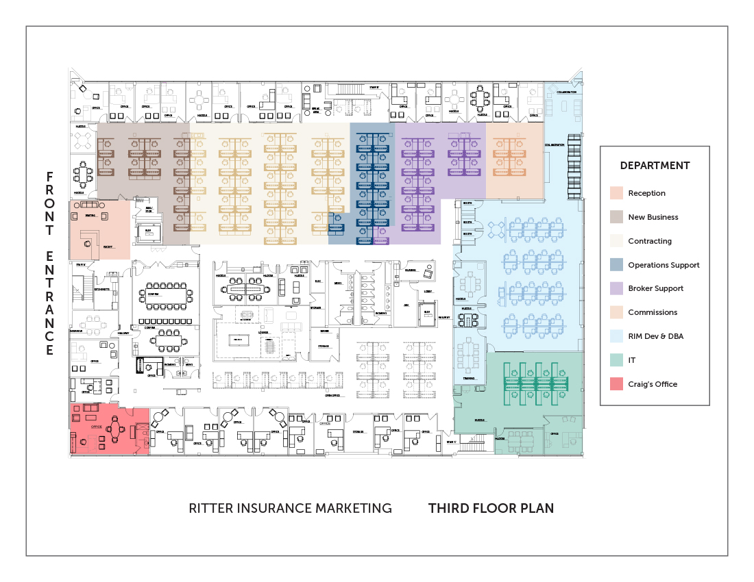 RIM 3rd Floor Map